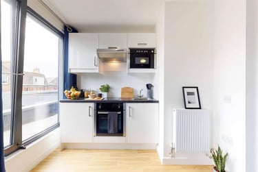 1 bed studio, West Park Place, Haymarket, Edinburgh, EH112EE - Image 6